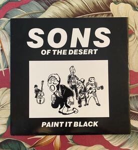 Sons Of The Desert 12ep Paint It Black 1990 UK Press