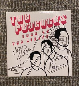 The Peacocks サイン入り 7inch Turn On The Lights 2003 Swiss サイコビリー ロカビリー