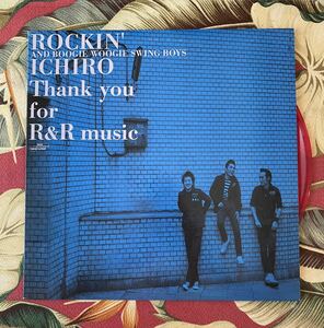 Rockin' Ichiro And Boogie Woogie Swing Boys Red Vinyl LP Thank you For R&R Music ロカビリー ロッキンイチロー