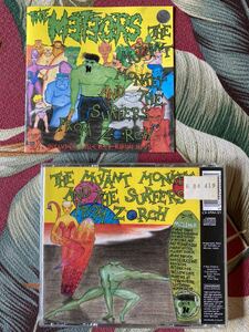 The Meteors UK Original CD The Mutant Monkey And The Surfers From Zorch ロカビリー サイコビリー