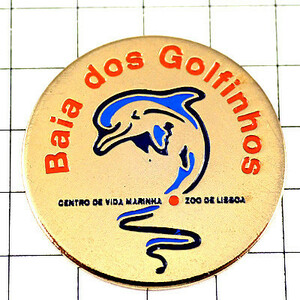  pin badge * dolphin coastal area Dolphin . Portuguese * France limitation pin z* rare . Vintage thing pin bachi