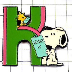 Значок штифта Snoopy k -woodstock и учебники ◆ Французские ограниченные булавки ◆ Редкая винтажная штифта