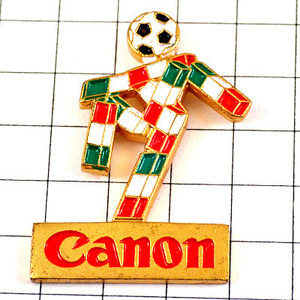  pin badge * Italy soccer lamp World Cup convention Canon photograph * France limitation pin z* rare . Vintage thing pin bachi