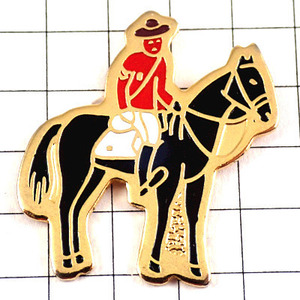 ピンバッジ・王立カナダ騎馬警察◆フランス限定ピンズ◆レアなヴィンテージものピンバッチ