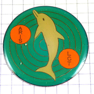  pin badge * dolphin one head Dolphin sea * France limitation pin z* rare . Vintage thing pin bachi