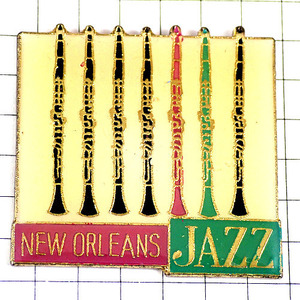 Значок Pin New Orleans Music Jazz Musical Instruments Clarinet 7 ◆ French Limited Pins ◆ Редкая винтажная партия