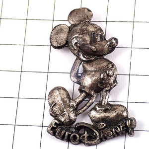  pin badge * euro Disney. Mickey Mouse standard pyu-ta- made * France limitation pin z* rare . Vintage thing pin bachi