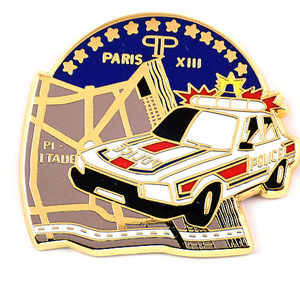 Значок PIN / полиция полиции Парижа 13 подопечных ◆ France Limited Pins ook