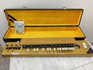 S1179 1円~ 大正琴 株式会社コムニクス Comnics CK-20 モクセイ ハードケース 中古現状品