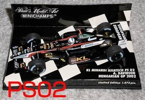 1/43 ミナルディ PS02 デビッドソン ハンガリーGP 2002 MINARDI