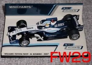 1/43 ウイリアムズ コスワース FW29 ロズベルグ 2006 WILLIAMS