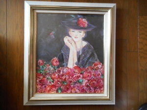 Art hand Auction 油画, 油画, 中岛优子, 花朵, 绘画, 等(19), 绘画, 油画, 肖像
