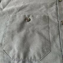 沖縄 米軍放出品 SHIRTS ミリタリー ドレスシャツ オシャレ ファッション XLARGE ネイビー (管理番号XY17)_画像6