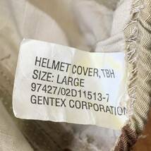 沖縄 米軍放出品 HELMET COVER TBH GENTX ヘルメットカバー カバー LARGE (管理番号MN71)_画像4