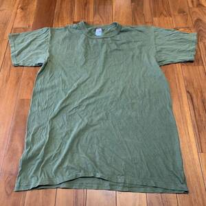 沖縄 米軍放出品 USMC MARINE SOFFE ミリタリー Tシャツ トレーニング ランニング 筋トレ スポーツ MEDIUM OD (管理番号JK59)