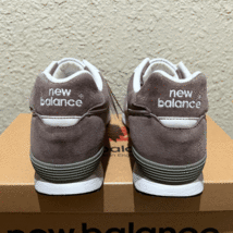 生産終了 廃番 New Balance M576FW FEATHER GRAY UK製 US10 28cm グレー×ホワイト 限定 イギリス英国製 NB スエード スニーカー M576GRS_画像4