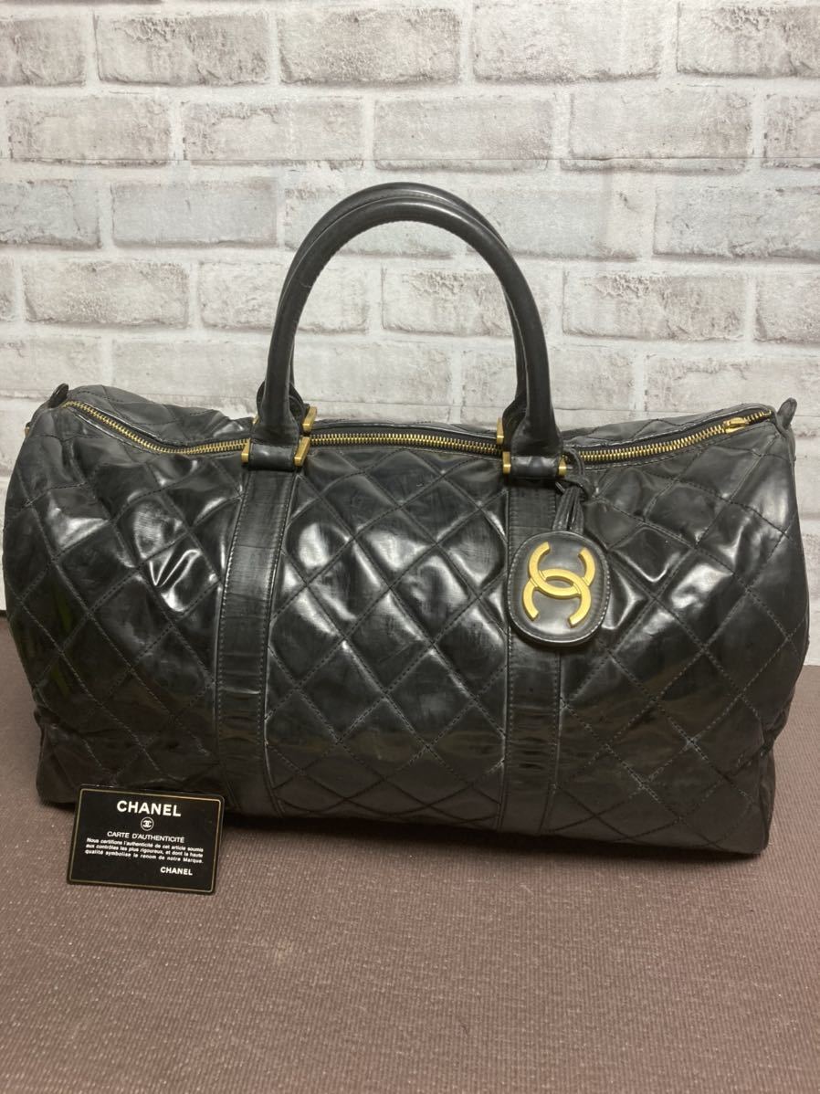 ヤフオク! -「ヴィンテージ chanel」(ボストンバッグ) (かばん、バッグ ヤフオク! -「ヴィンテージ chanel」(ボストンバッグ) (かばん、バッグ