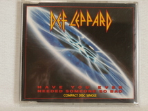 デフ・レパード　　DEF LEPPARD　　/　　HAVE YOU EVER NEEDED SOMEONE SO BAD　　輸入盤_画像1