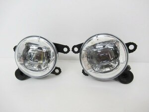 【良品】 ルークスハイウェイスター B44A 純正 左右 LED フォグライト フォグランプ Valeo (n073884)