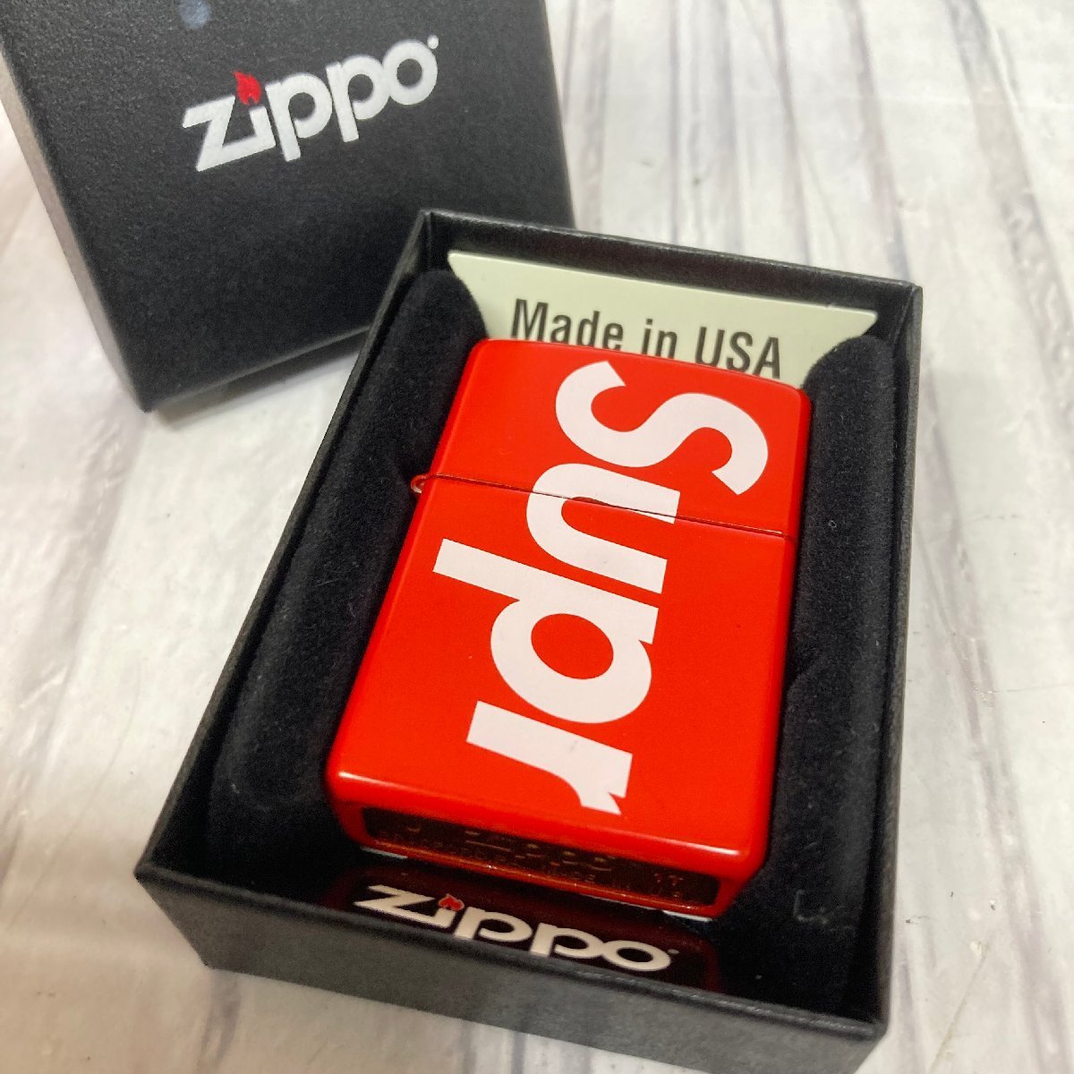 Zippo SUPREMEの値段と価格推移は？｜114件の売買情報を集計したZippo 