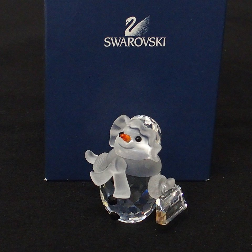 HFD569 ☆美品☆ SWAROVSKI ネズミ スワロフスキー サンタハット