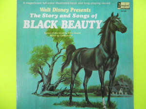 LP（輸入盤、Disneyland）/The Story and Songs of BLACK BEAUTY　☆５点以上まとめて（送料0円）無料☆