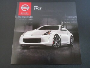 ★日産　カタログ　370 Z　USA　２０２０　即決！