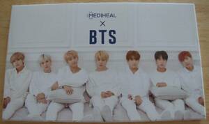 【BTS】MEDIHEAL×BTS シートマスク スペシャル セット (03 保湿ケア)　販促品　BTSのフォトカード