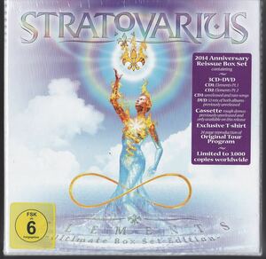 STRATOVARIUS Elements Pt.1 & 2 (3CD+DVD+カセット+Tシャツ) ストラトヴァリウス ストラトバリウス