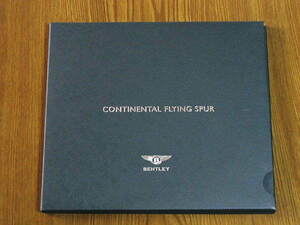 ** Bentley Continental flying spur Japanese catalog new goods **