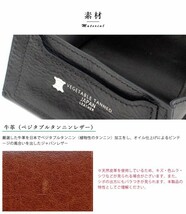 【新品・訳あり】valdie ヴァルディエ キーホルダー付きコンパクト財布 スマートウォレット VCAA-01 W_画像8