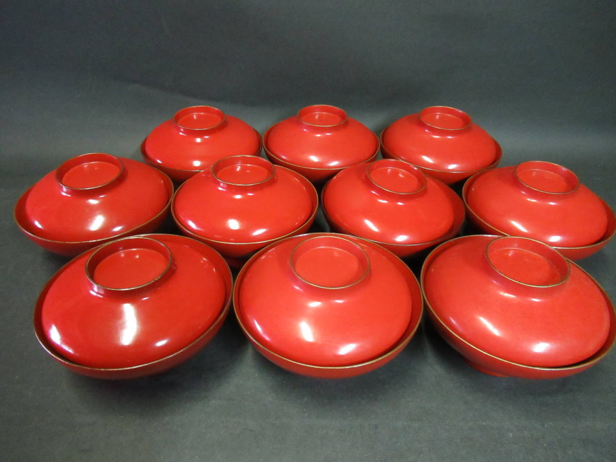ヤフオク! -輪島塗 椀 10客(工芸品)の中古品・新品・未使用品一覧