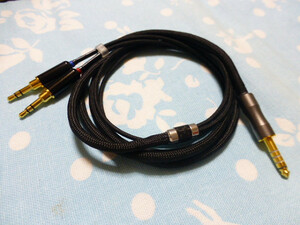 MDR-Z7 Denon D9200 HiFiMAN SUNDARA ANANDA 用 102SSC 八芯 ブレイド編み 4.4mm5極 185cm 長め CINQBES 純銅 トープラ販売 Z1R HA WM90-B