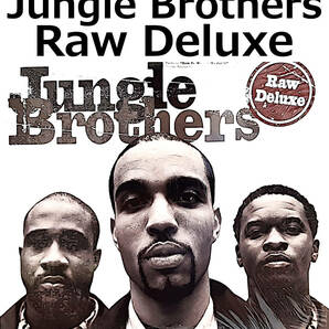 即決送料無料【USオリ盤2LPレコード】Jungle Brothers - Raw Deluxe ('97年) / ジャングル・ブラザーズ 4th Album ヒップホップ名盤