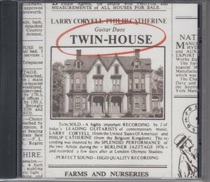 【希少】LARRY CORYELL / PHILIP CATHERINE / TWIN HOUSE（輸入盤CD）