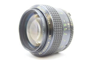 ★訳あり特価★ ミノルタ Minolta MC ROKKOR-PG 58mm F1.2 レンズ 8447