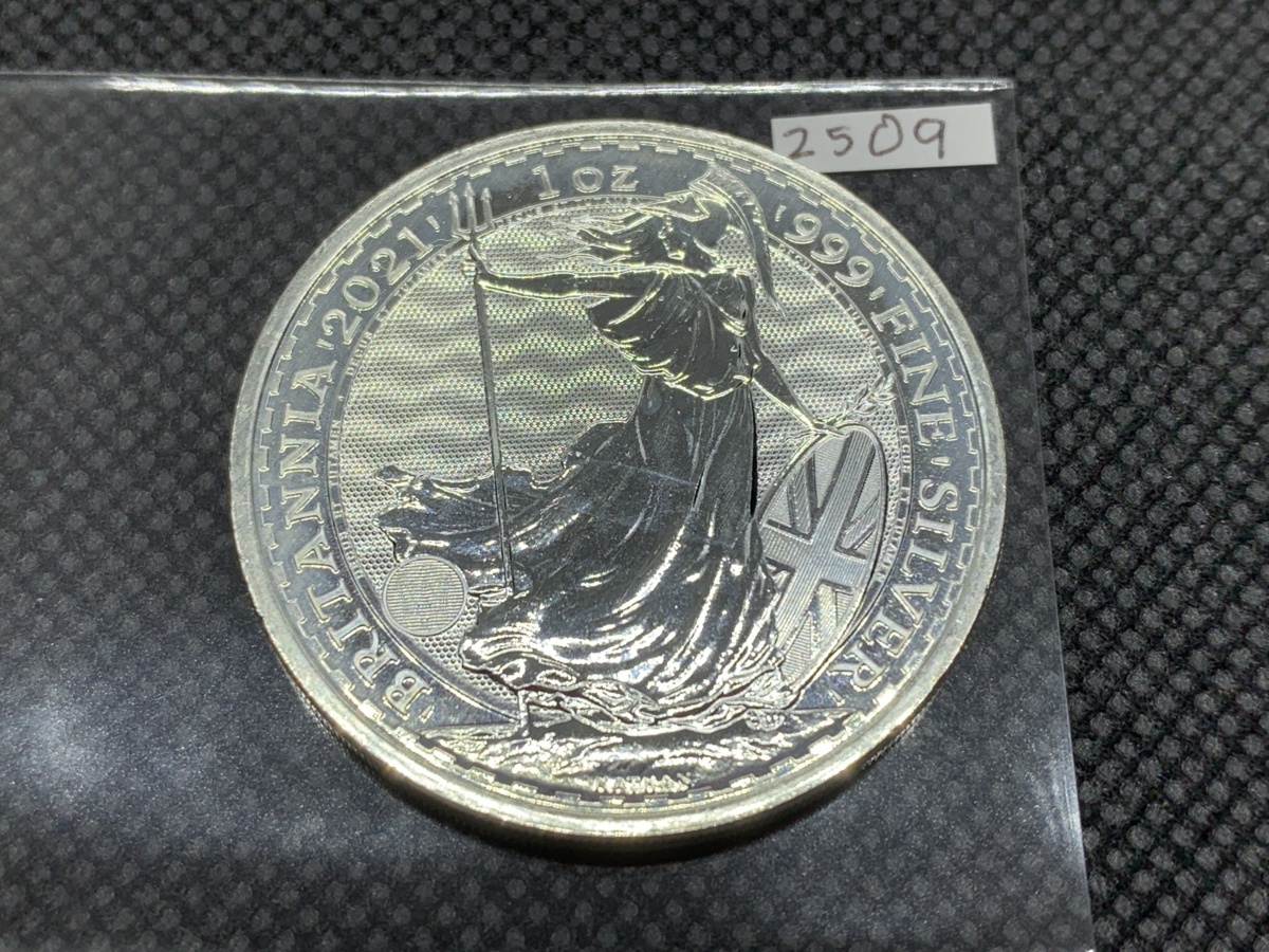 イギリス 銀貨 シルバー チャリオット ブリタニア 銀貨 2ポンド 1オンス コイン イギリス ロイヤルミント 英国 1999