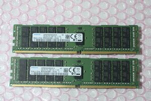 MA21 SUMSUNG 2Rx4 PC4-2400T-RA1-11 32GBx2 pieces set .64GB