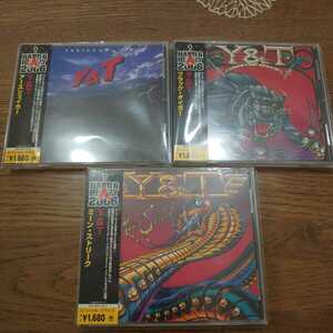 【CD】Y&T 初期3作品 スタジオアルバム セット