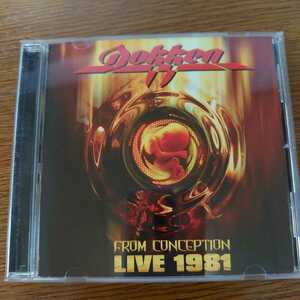 [CD] Dokken Dokken / From Conception Live 1981