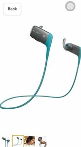 SONY MDR-AS600BT/D Wireless Sports Earbuds with Bluetooth Bluetooth Mic