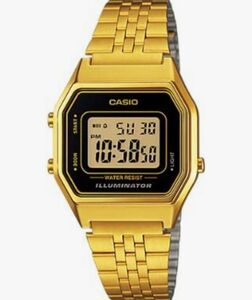 Casio LA680WGA-1DF For Women- Digital, Dress Watch