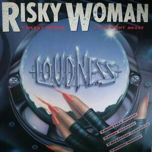 LOUDNESS(ラウドネス)★45回転maxiシングル「RISKY WOMAN」 1986年発売