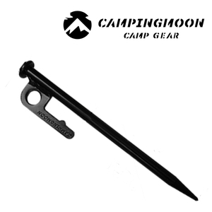 ★CAMPING MOON★キャンピングムーン★鋼ブラックペグ★15cm★T-15★機械構造用炭素鋼S45C製★1本300円★ばら売り★スチール製★２