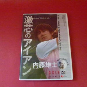 ｇ2-220906☆ゴルフメカニック　ゴルフ上達DVD　内藤雄士　激芯のアイアン