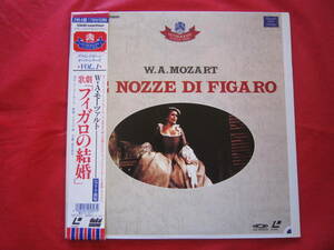 ■レーザーディスク・LD■　W.A.モーツァルト　歌劇「フィガロの結婚」完全全曲盤■　国内盤帯付き2枚組LD　グラインドボーンのオペラ