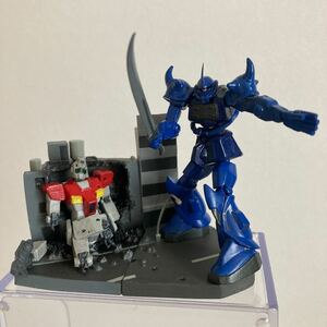 ＨＧシリーズ　機動戦士ガンダム ＭＳセレクション26 ジム　グフ　ジオラマVer