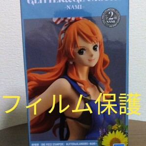 【フィルム保護未開封品】ワンピース ONE PIECE GLITTER&GLAMOURS STAMPEDE ナミ