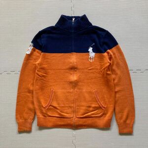 POLO RALPH LAUREN Polo Ralph Lauren Zip up knitted sweater jacket XL(18-20) boys 