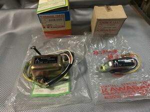 新品未使用　500SS H1マッハ　純正　イグナイター　CDI 当時物　H1E/F イグニッションユニットA&B セット　KH500